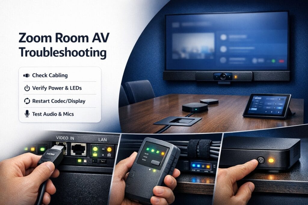 Zoom Room AV Troubleshooting