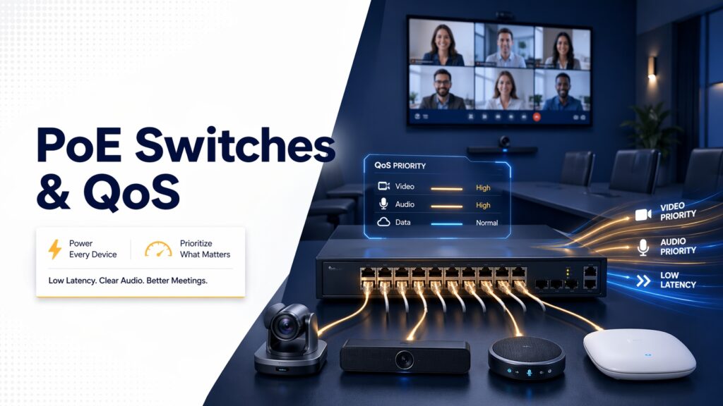 PoE switches and QoS