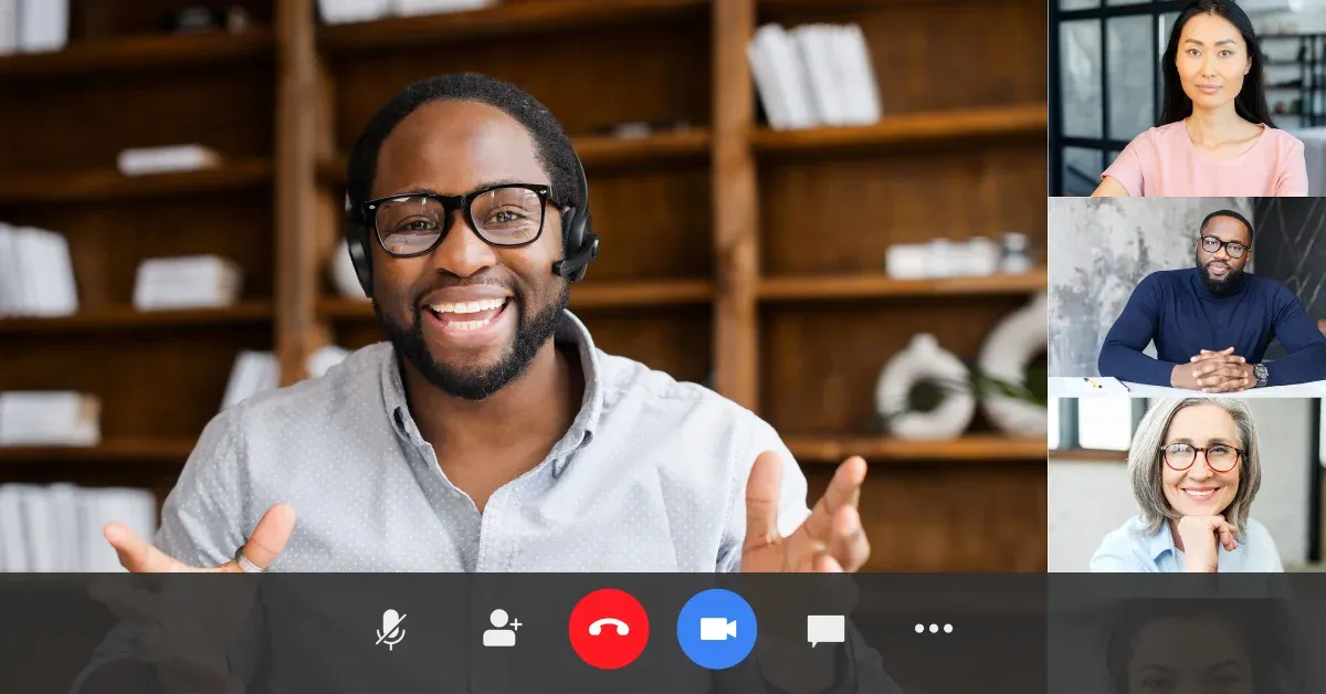 Work From Home Video Conferencing Setup 1