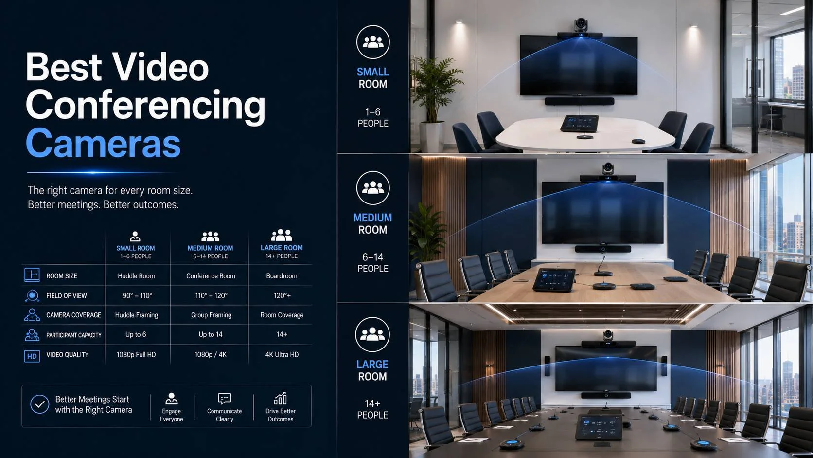 Best video conferencing solutions for all spaces